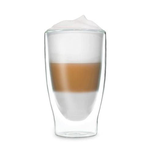 Verre à double paroi - Feelino by Klarstein DUOS - Set de 4 - Pour expresso & thé - 400 ml
