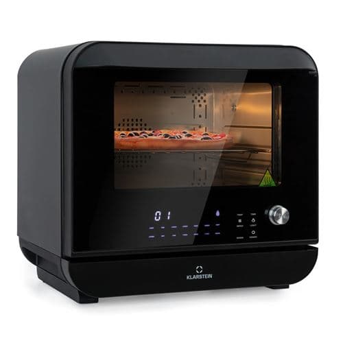 Airfryer Klarstein 2450W 14 programmes 18L Inox Noir