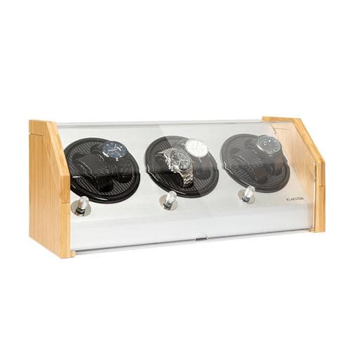 Tourne-montre Garonne 6 - 3 plateaux tournants - 6 montres - 3 vitesses - 4 modes - bambou
