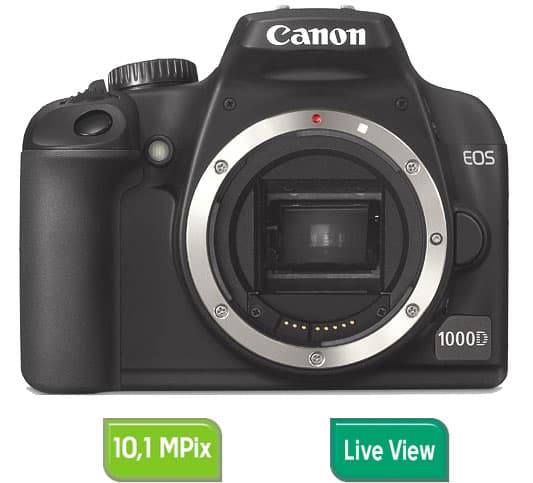 Canon EOS 1000D Nu