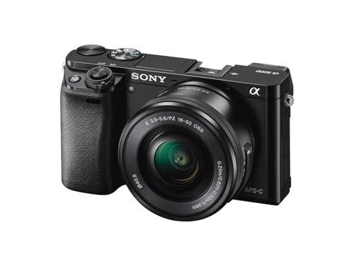 Appareil photo hybride Sony Alpha 6000 Noir + Objectif E PZ 16-50mm f/3,5-5,6 OSS