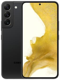 Samsung Galaxy S22+ - 5G smartphone - double SIM - RAM 8 Go / Mémoire interne 128 Go - écran OEL - 6.6" - 2340 x 1080 pixels (120 Hz) - 3 x caméras arrière 50 MP, 12 MP, 10 MP - front camera 10 MP - noir fantôme