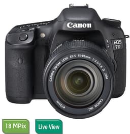 Reflex Canon EOS 7D + Obj. Canon EF-S IS 15 - 85 mm f/3.5 - 5.6