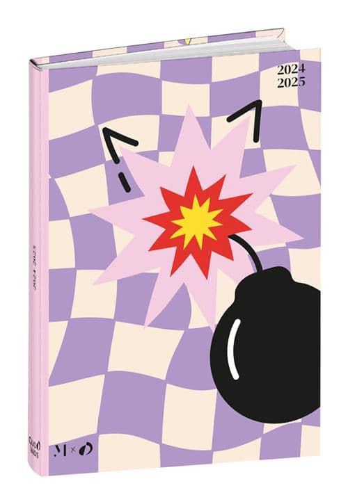 Quo Vadis - Agenda année scolaire - 2024-2025 - Eurotextagenda - Journalier - Multilingue - Maison Matine - Multicolore - 12 mois de août à juillet - 12x17 cm