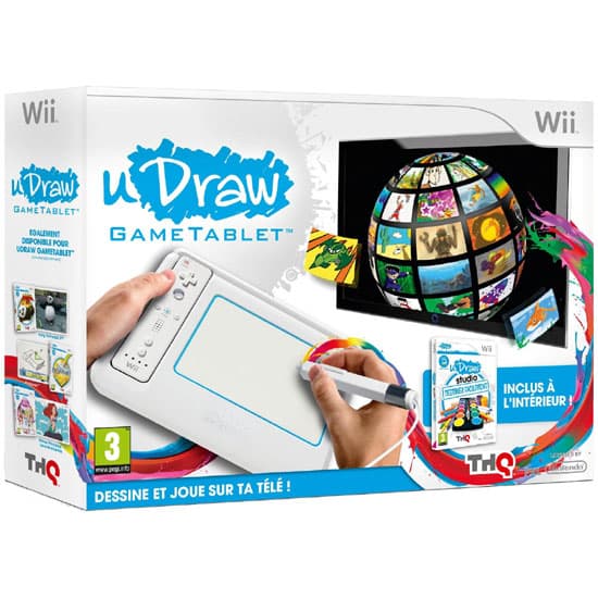 Tablette uDraw Wii + uDraw Studio Dessiner Facilement