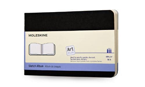 Album de croquis format de poche Moleskine Art Noir