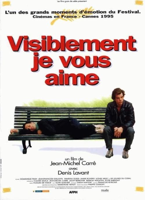 Visiblement Je Vous Aime AFFICHE CINEMA ORIGINALE