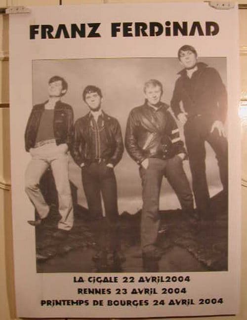 Franz Ferdinand - 52x72 cm - AFFICHE / POSTER