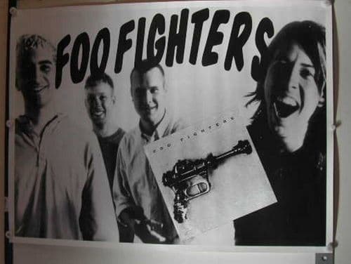 Foo Fighters - 50x78 cm - AFFICHE / POSTER