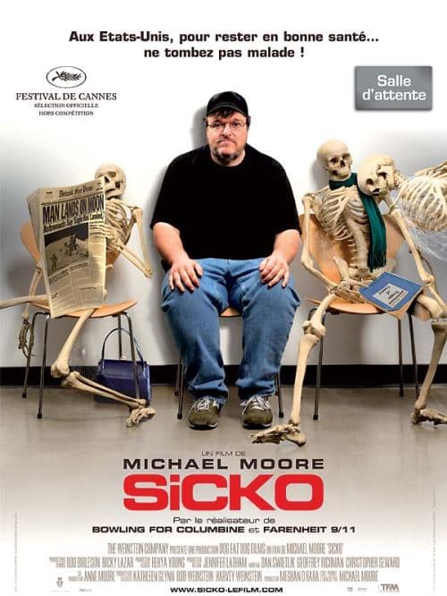 Sicko - AFFICHE CINEMA ORIGINALE