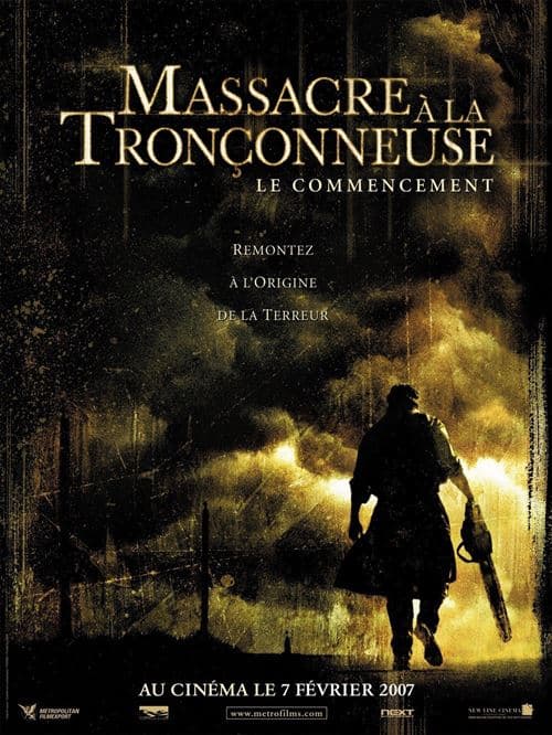 Massacre A La Troconneuse - AFFICHE CINEMA ORIGINALE