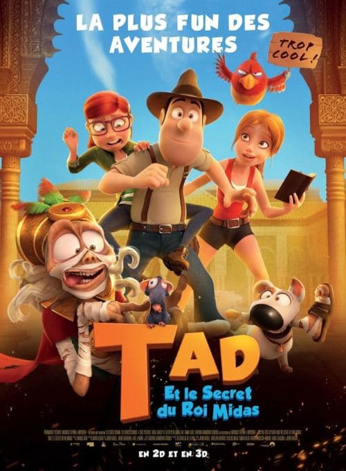 Tad et le Secret du roi Midas - AFFICHE CINEMA ORIGINALE