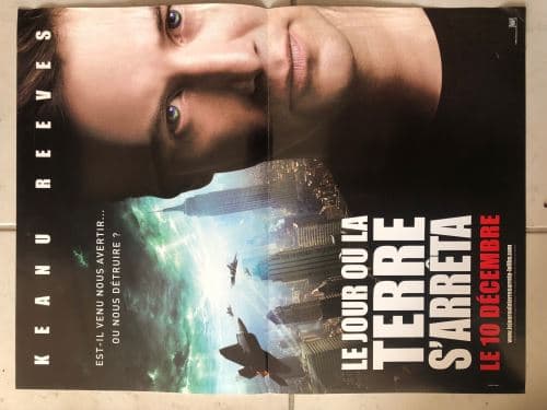 Le Jour où la Terre s'Arrêta - AFFICHE CINEMA ORIGINALE