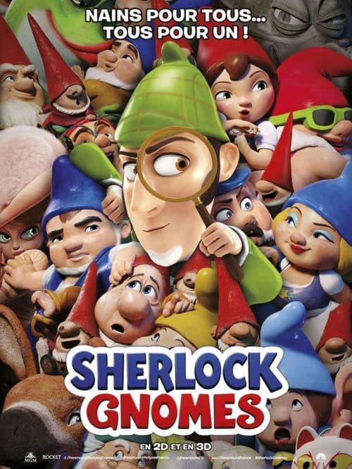 Sherlock Gnomes - AFFICHE CINEMA ORIGINALE