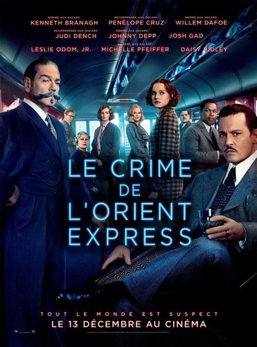 Le Crime de l'Orient-Express - AFFICHE CINEMA ORIGINALE