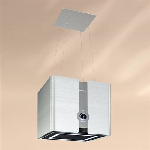 Hotte d'îlot - Klarstein Futurelight Smart - recyclage d'air - 420 m³/h - LED - Contrôle via app