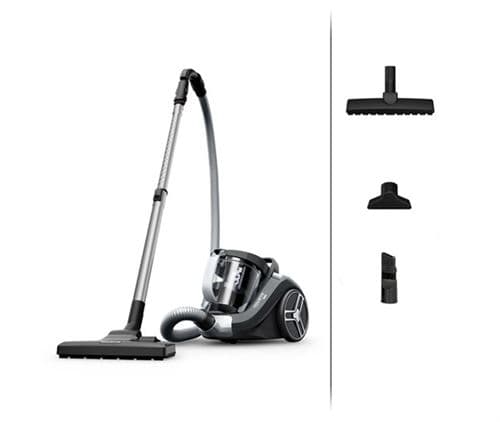Aspirateur sans sac Rowenta Compact Power XXL Modèle Parquet RO4B36EA 900 W Gris