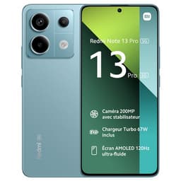 Smartphone Xiaomi Redmi Note 13 Pro 5G 6.67" Double SIM 256 Go Bleu