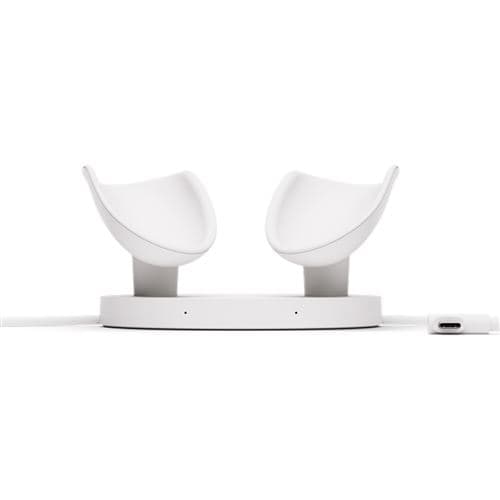 Station de charge compacte pour Meta Quest 3 et 3S Blanc lunaire