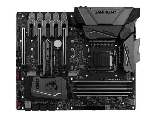 MSI Z270 GAMING M7 - Carte-mère - ATX - LGA1151 Socket - Z270 Chipset - USB 3.1 Gen 1, USB-C Gen2, USB 3.1 Gen 2 - Gigabit LAN - carte graphique embarquée (unité centrale requise) - audio HD (8 canaux)