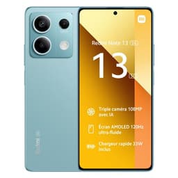 Smartphone Xiaomi Redmi Note 13 5G 6.67" Double SIM 256 Go Bleu