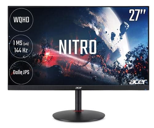 Ecran PC Gaming Acer Nitro NIT XV272UXBMIIPRUZX 27" WQHD Noir
