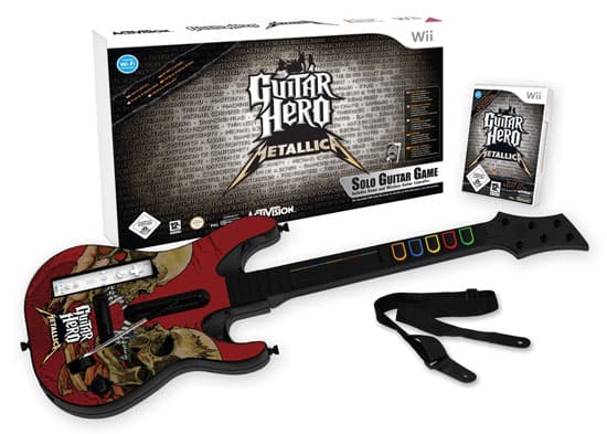 Guitar Hero : Metallica + Guitare Nintendo Wii