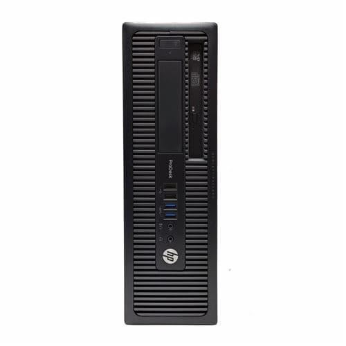 Unité centrale HP ProDesk 600 G1 SFF i7-4770 16Go 1To DVD W10P - Noir