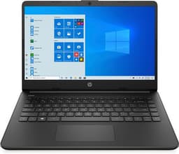 PC Ultra-Portable HP 14s-dq3006nf 14" Intel Celeron 4 Go RAM 512 Go SSD Noir ébène