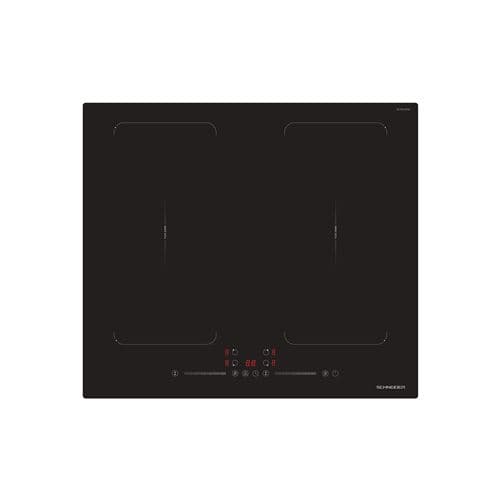 Plaque induction encastrable Schneider SCTI642N0 7400 W Noir