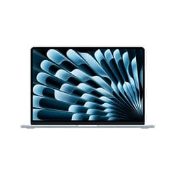 Apple MacBook Air 15" 256 Go SSD 16 Go RAM Puce M4 CPU 10 cœurs GPU 10 cœurs Bleu Ciel