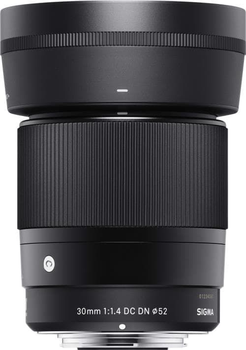 Objectif Hybride Sigma 30mm f/1.4 DC DN Contemporary Noir pour Micro 4/3