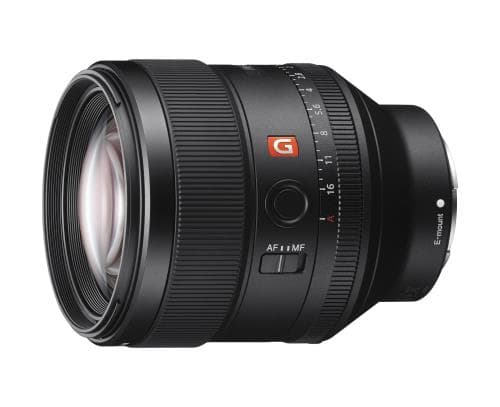 Objectif hybride Sony FE 85 mm f/1.4 GM Noir