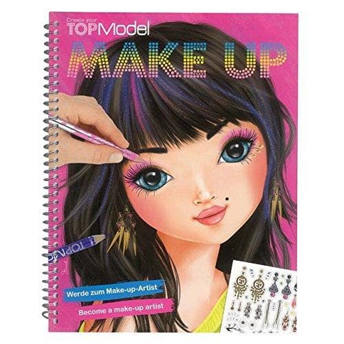 Album de coloriage Top Model Visages