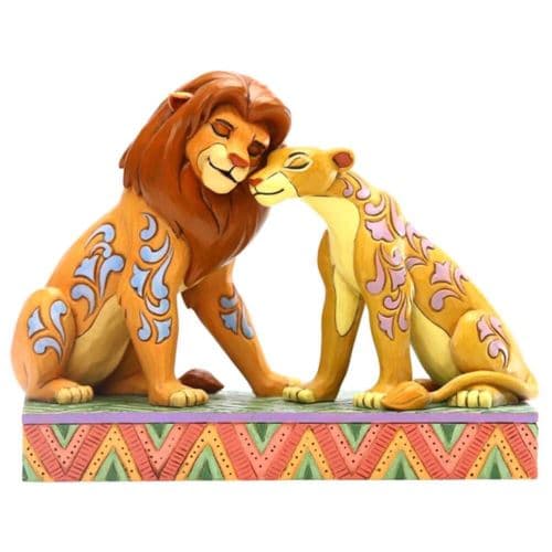 Disney Le Roi Lion Simba et Nala 'Savannah Sweethearts' Figurine
