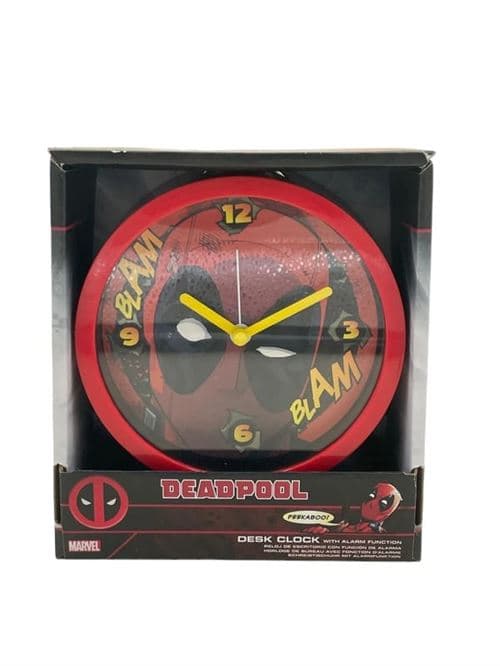 DEADPOOL-HORLOGE DE BUREAU BLAM BLAM