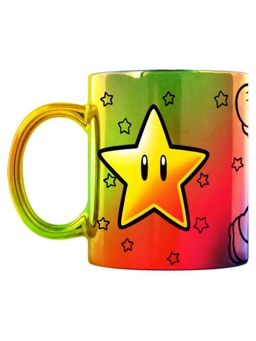 Super Mario Tasse Star Power Métallique