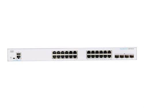Cisco Business 350 Series CBS350-24T-4X - Commutateur - C3 - Géré - 24 x 10/100/1000 + 4 x 10 Gigabit SFP+ - Montable sur rack