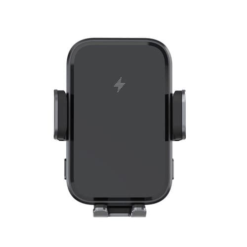 Support voiture Wefix Pro avec charge à induction 3 en 1 15 W + Câble Noir