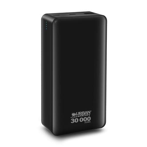 Batterie externe Urban Factory Juicee Max 30000 mAh Noir