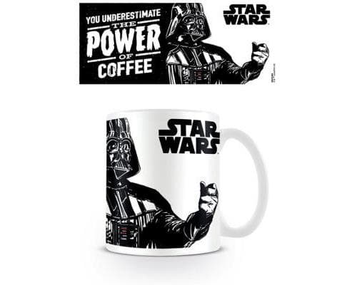 Star Wars tasse The Power Of Coffee Blanc