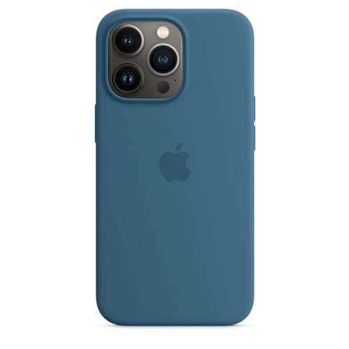 Coque en silicone Apple avec MagSafe pour iPhone 13 Pro - Bleu clair