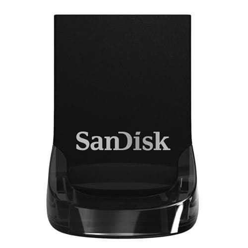 SanDisk Cruzer Ultra Fit™ Clé USB 64 GB noir SDCZ430-064G-G46 USB 3.2 (2è gén.) (USB 3.1)