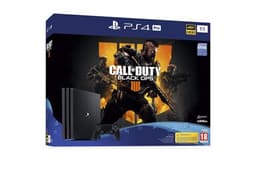 Pack Sony Console PS4 Pro 1 To Noir + Call of Duty Black Ops 4