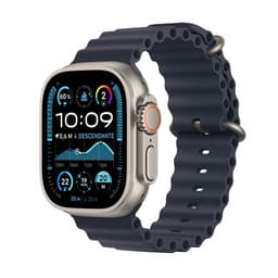 Apple Watch Ultra 2 GPS + Cellular Boîtier en Titane de 49 mm avec Bracelet Océan Bleu