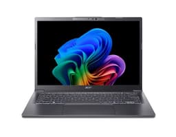 PC portable Acer Aspire 14 AI A14-52M 14" Copilot+ Intel® Core™ Ultra 5 16 Go RAM 512 Go SSD Gris acier