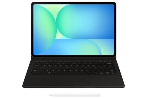 Book Cover Keyboard avec Touch Pad Noir pour Samsung Galaxy Tab S10 FE+