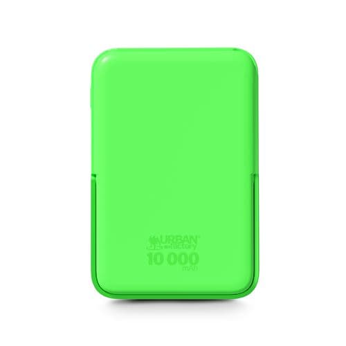 Batterie externe Urban Factory Powerbank 10000 mAh Vert Néon
