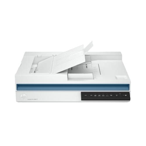 Scanner à plat HP Scanjet Pro 2600 f1 Blanc Noir et Bleu