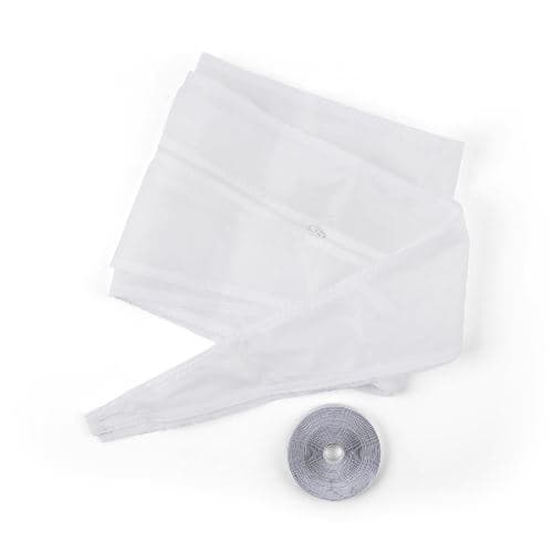 Klarstein Kit d´étanchéité / calfeutrage pour climatiseur portable - Longueur de 3,9 m - Blanc
